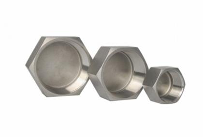 Stainless steel hexagonal pipe cap