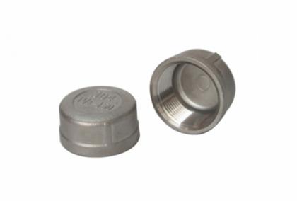 Stainless steel round pipe cap