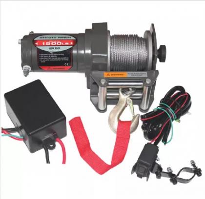 1500 lbs 12V ATV UTV Winches