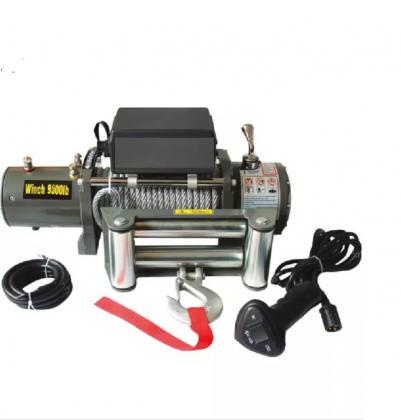 9500 lbs 12V DC Electric Winch