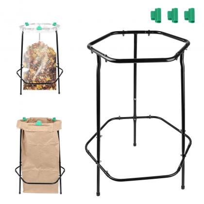 Leaf Trash Bag Holder Stand